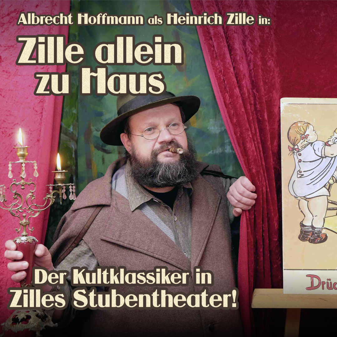 Zille allein zu Haus in Zilles Stubentheater im Altstadttheater Köpenick (c) Benjamin Stoll