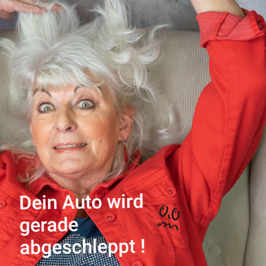 Dein Auto wird gerade abgeschleppt! – Kabarett mit Monika Blankenberg im Altstadttheater Köpenick