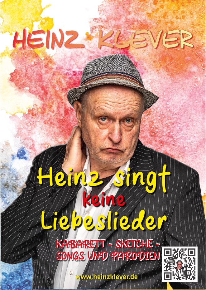 Heinz singt keine Liebeslieder am Altstadttheater Köpenick Plakat