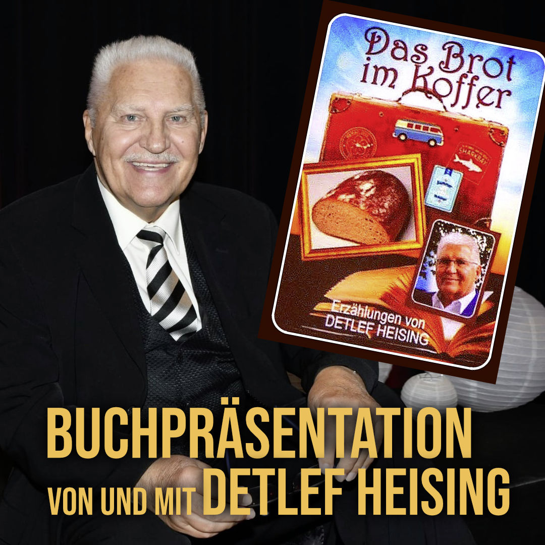 Buchpräsentation „Das Brot im Koffer“ von und mit Detlef Heising im Altstadttheater Köpenick