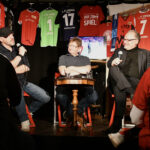 Steffen Baumgart im Gespräch mit Matze Koch und Nico Schäfer (Foto: Gritt Ockert)